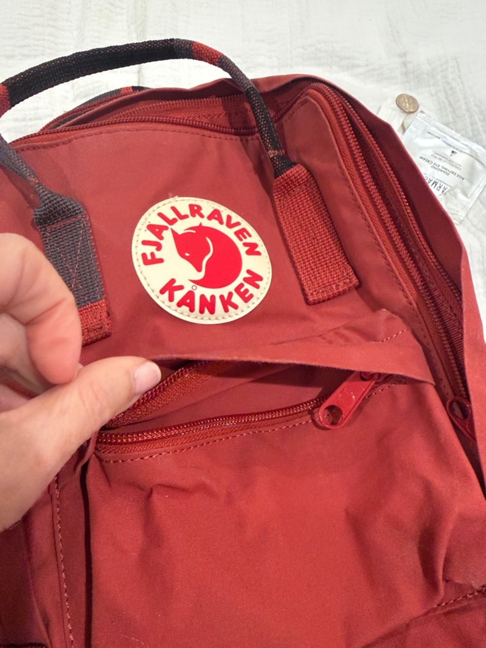 Kånken Mini Backpack - Red - Picture 6 of 7